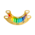 Gangorra de Madeira impermeável Evolutiva Colors - BP Brinquedos na internet