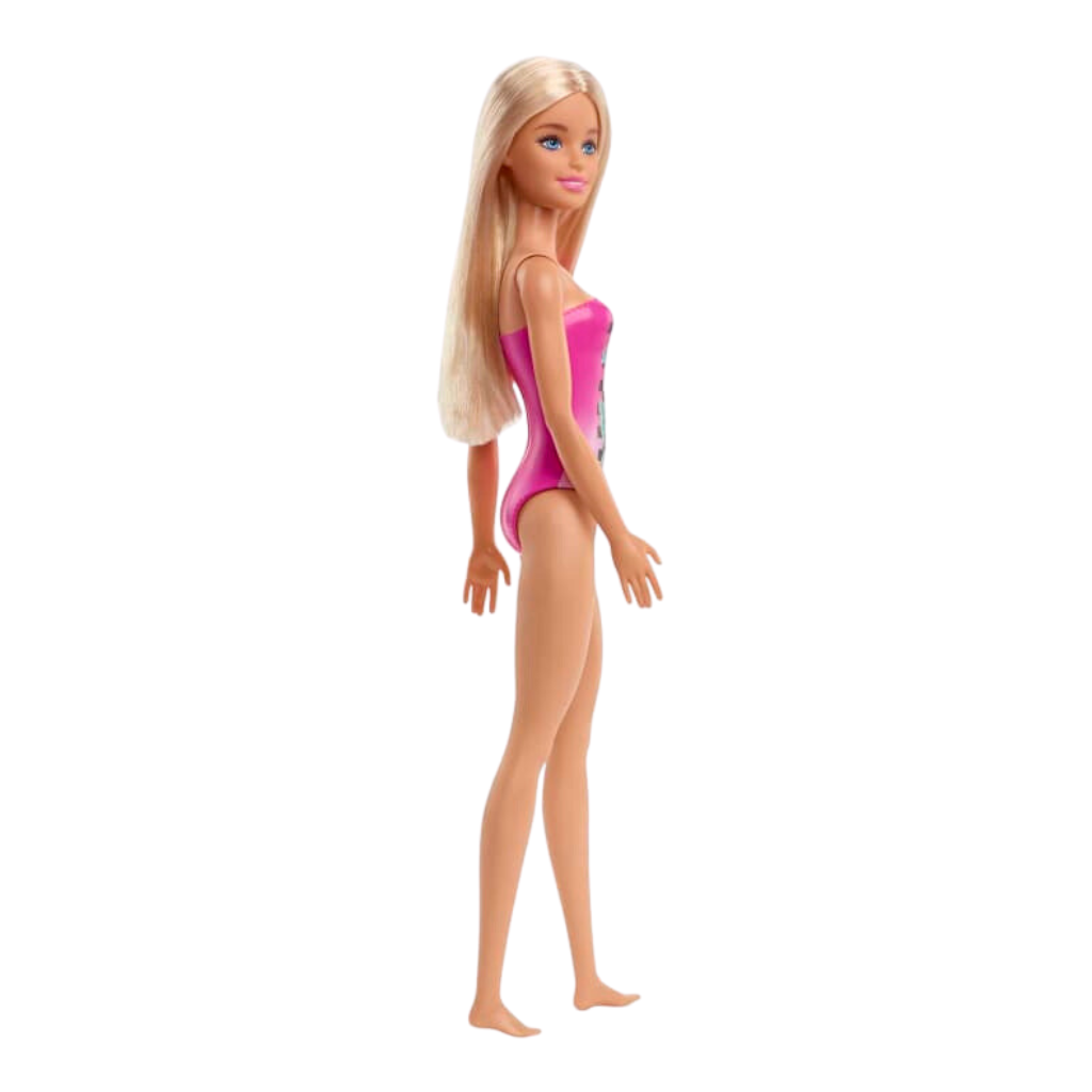 Boneca Barbie Fashion & Beauty com Roupa de Banho Xadrex - Mattel