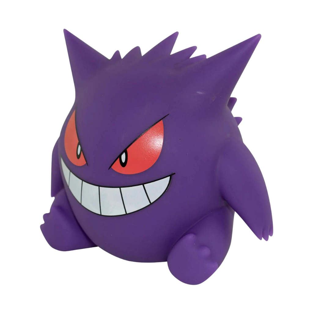 Oficial pokemon gengar roxo dos desenhos animados brinquedo de