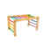 Triângulo Articulado Evolutivo 4 Partes Madeira Impermeável Colors - BP Brinquedos - Brink Play Equipamentos