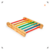 Triângulo Articulado Evolutivo 2 Partes Madeira Impermeável Colors - BP Brinquedos - Brink Play Equipamentos