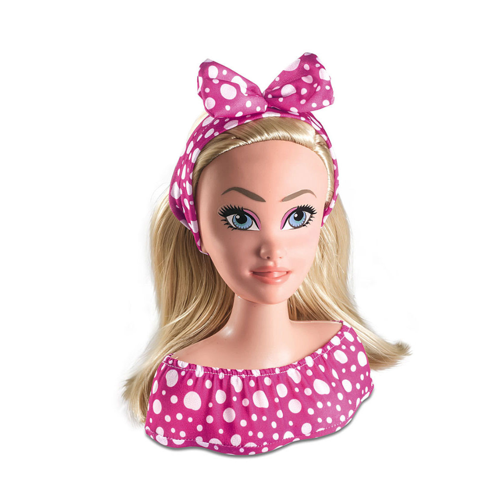 Boneca Barbie Styling Head Hair Busto Barbie Acessórios E maquiagem Mattel  - Ri Happy