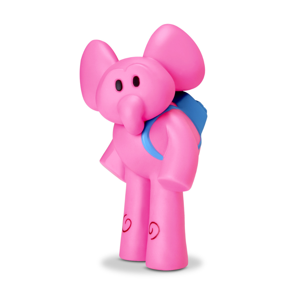 Boneco Nina De Vinil Macio Desenho Infantil Pocoyo - Cardoso em