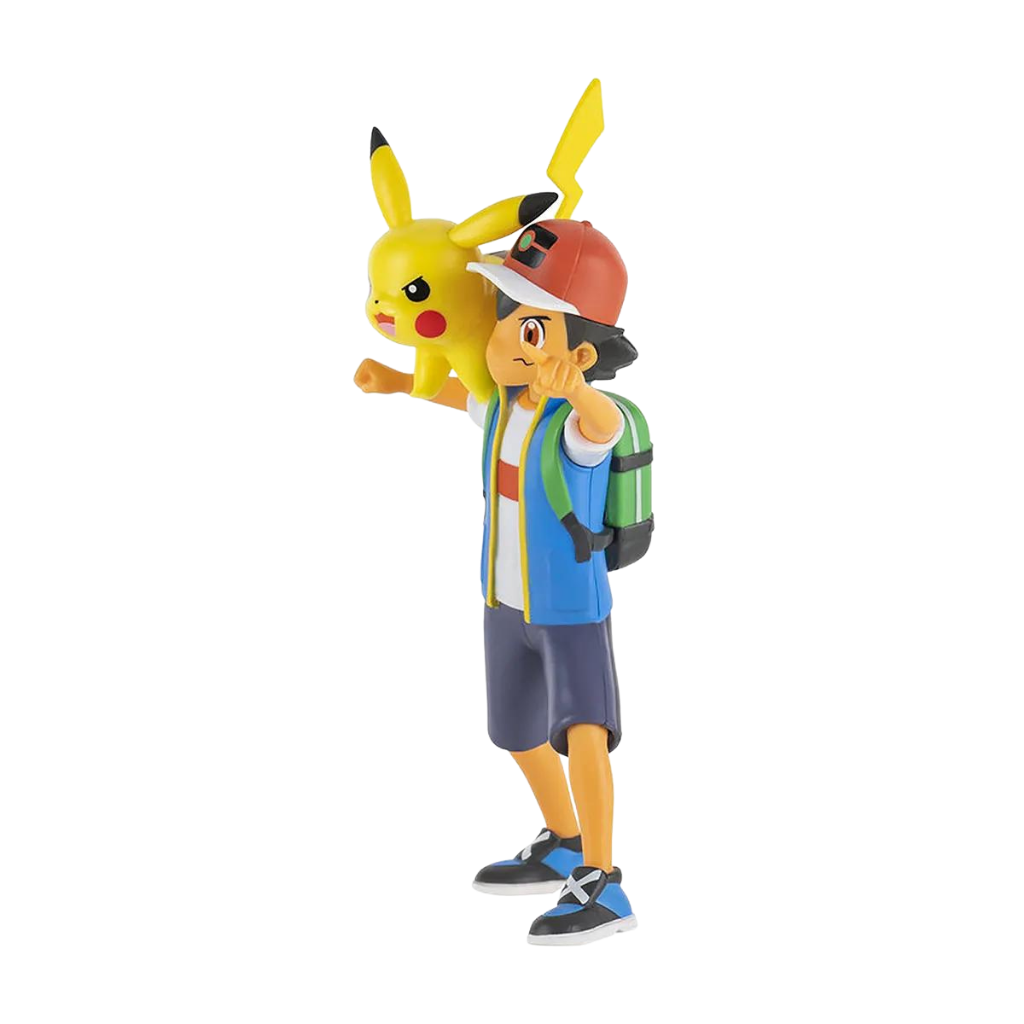 Boneco Pokémon Ash + Pikachu - Sunny Brinquedos - Bonecos