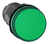 Ojo De Buey Verde 220v D 22mm Schneider Xa2evm3lc