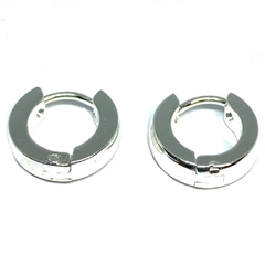 Argollitas de acero blanco de 1 cm de diametro - RS Mayorista