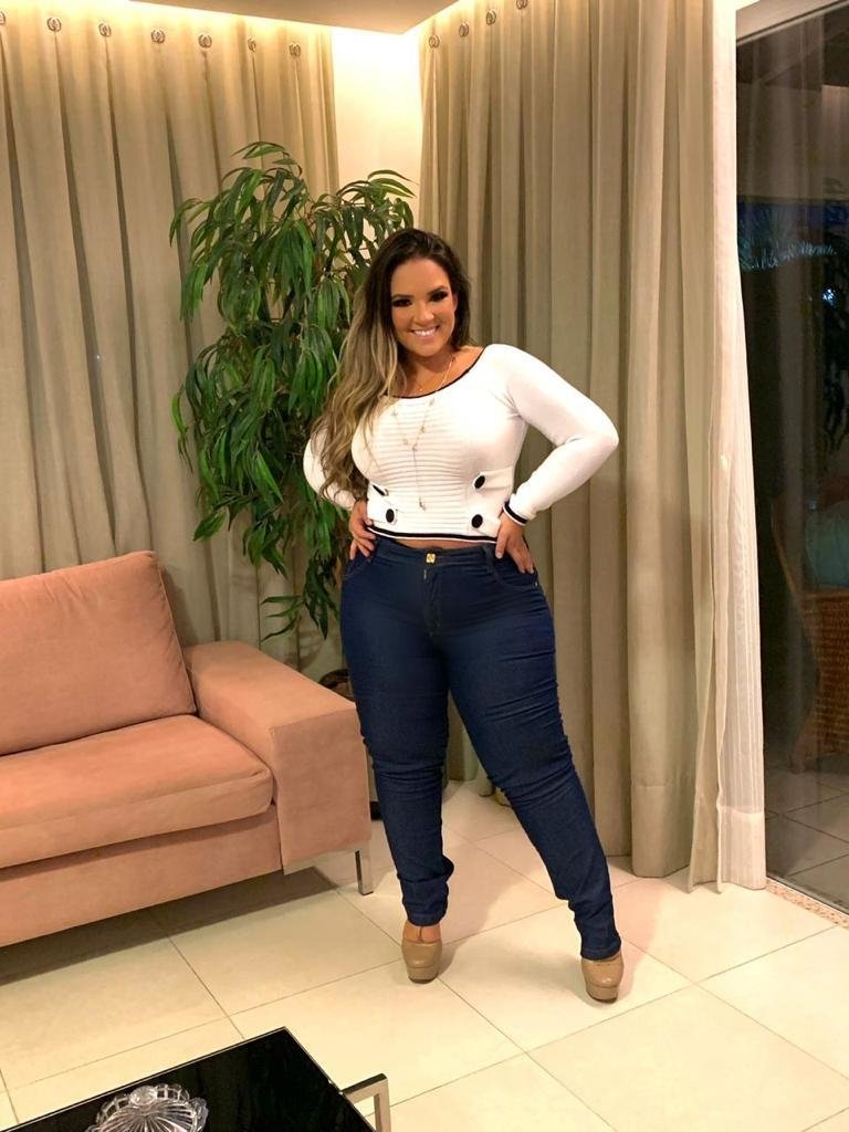 Calça jeans com lycra best sale plus size