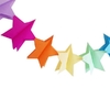 Guirnalda estrella multicolor