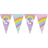 Banderín Unicornio arcoiris