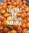 Lentejas de Chocolate Naranja x100g