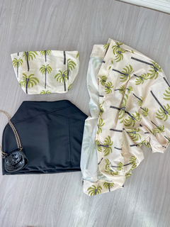 Kimono + top (estampa exclusiva)