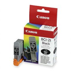 Cart inkjet ori Canon BCI-21 negro