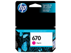 Cart inkjet ori HP 670 - CZ115AL