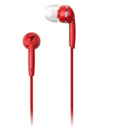 Auriculares HS-M320 con micrófono. Rojo
