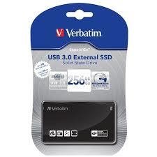 Disco rígido externo Verbatim SSD USB 256GB