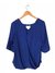 Shoulder - Blusa Azul M - comprar online