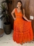 VESTIDO VEVETA LARANJA CROCHET