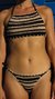 Bikini Bia Black And Gray Crochet