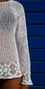 Blusa Denise Branca Crochet - comprar online
