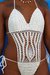 White Mayan Swimsuit Crochet - buy online