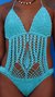 Mayan Green Swimsuit Crochet