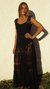 Vestido Veveta Preto Crochet - comprar online