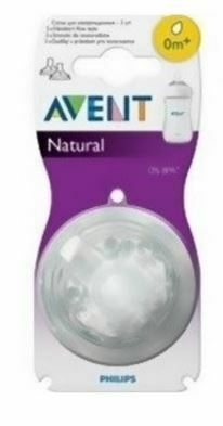 Avent Tetina Natural 0m+ x 2 unidades