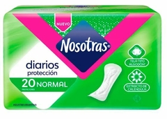 NOSOTRAS PROTECTORES DIARIOS NORMAL X 20 U.