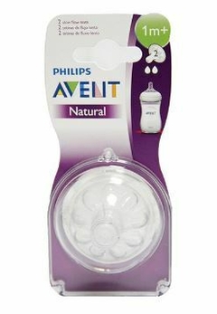 Avent Tetina Natural 1m+ x 2 unidades