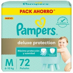 PAMPERS DELUXE PACK AHORRO (M X 72 / G X 72 / XG X 58 / XXG X 54) - comprar online