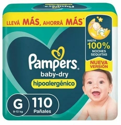 Pampers Baby Dry G x 110 / XG x 96 / XXG x 88 en internet