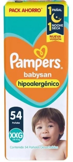 Pampers Babysan Hipoalergenico (M, G, XG, XXG) - comprar online