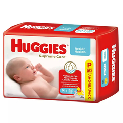 Huggies Natural Supreme Care Pequeño x50 - comprar online