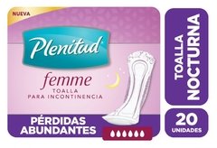 Plenitud Femme Nocturna Toalla Femenina x20 u. 6 gotas de 6 - comprar online