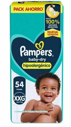 Pampers Baby Dry Pack Ahorro (M-G-XG-XXG) - Pañalera Todo en Pañales®