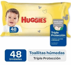 Toallas Húmedas Huggies Triple Protección X 48 - comprar online