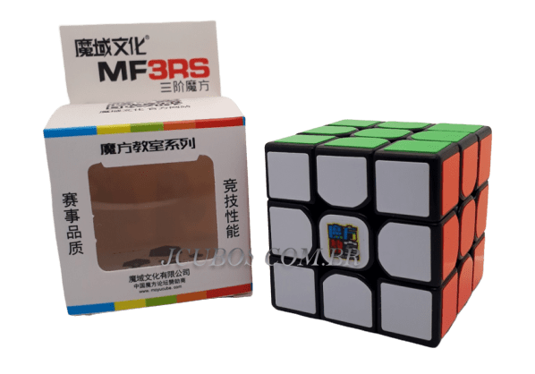 Cubo Magico Profissional 3x3 Moyu MF3RS Preto - Cubo Store - Sua