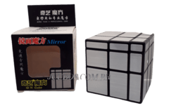 Mirror Blocks Qiyi V1 Prata - JcuboS - Cubos Mágicos Profissionais
