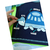 Conjunto Infantil Praia Camiseta Manga Longa e Sunga e Chapéu Azul Claro na internet