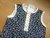 vestido menina azul marinho 1 ano roupa para bebê