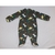 macacão pijama soft bebê menino verde dinossauro