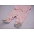 macacão pijama soft bebê menina cisne rosa