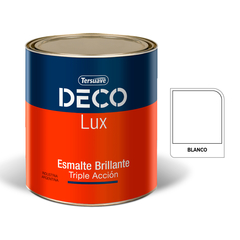 Deco Lux Esmalte Sintetico Brillante Blanco x 1 lts.