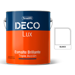 Deco Lux Esmalte Sintetico Brillante Blanco x 4 lts