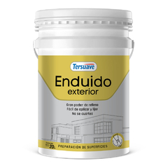 Enduido Exterior Blanco Tersuave.