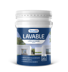 Lavable Latex Exterior Mate x 20 lts.