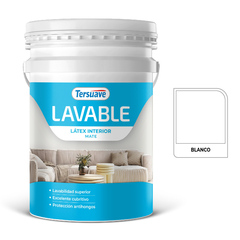 Tersuave Latex Lavable Mate Blanco 20lts.