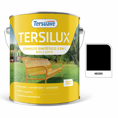 Tersilux Esmalte Sintetico Brillante Negro x 4 lts