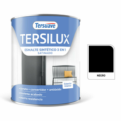 Tersilux Esmalte Sintetico Satinado Negro x 1 lts