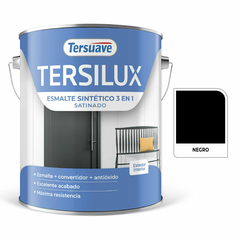 Tersilux Esmalte Sintetico Satinado Negro x 4 lts